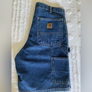 Carhartt Denim Cargo Shorts Sz 32